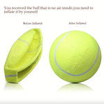 Tennis Ball Design Dog Toy, Pet Interactive Tennis Ball Toy, Pet Training Ball Toy, Pet Interactive Ball Toy for Dogs & Cats, Durable Chew