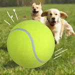 Tennis Ball Design Dog Toy, Pet Interactive Tennis Ball Toy, Pet Training Ball Toy, Pet Interactive Ball Toy for Dogs & Cats, Durable Chew