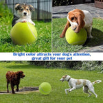 Tennis Ball Design Dog Toy, Pet Interactive Tennis Ball Toy, Pet Training Ball Toy, Pet Interactive Ball Toy for Dogs & Cats, Durable Chew