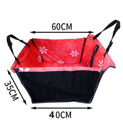 Pet Car Seat Cover, Waterproof Dog Carrier Bag