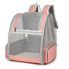 Portable Pet Carrier Bag, Foldable Breathable Pet Backpack, Foldable Outdoor Travel Bag for Dogs & Cats