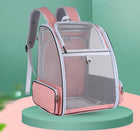 Portable Pet Carrier Bag, Foldable Breathable Pet Backpack, Foldable Outdoor Travel Bag for Dogs & Cats