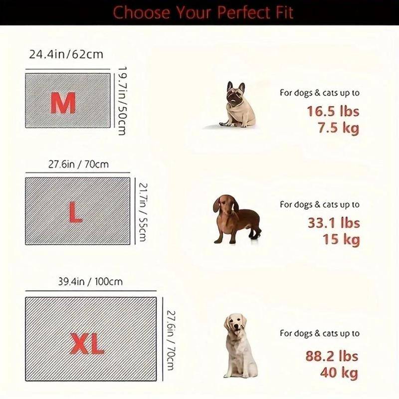 Portable Pet Cooling Mat with Gel Ice Bricks – Breathable Summer Bed for Dogs & Cats