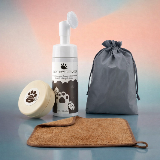 No-Rinse Dog Paw Cleaner & Balm – Moisturizing Paw Care for Dry, Cracked Paws & Noses (5 oz) - features and details