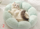 Calming Donut Dog Bed - Anti-Anxiety Nest for Restless Dogs