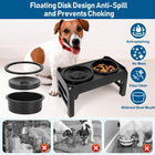 Liftable Pet Feeding Bowl, 2-In-1 Slow Feeding Elevated Dog Bowl, anti Spill Pet Feeder, Pet Feeding Supplies for Cat & Dog, Cat Products, Christmas Gift
