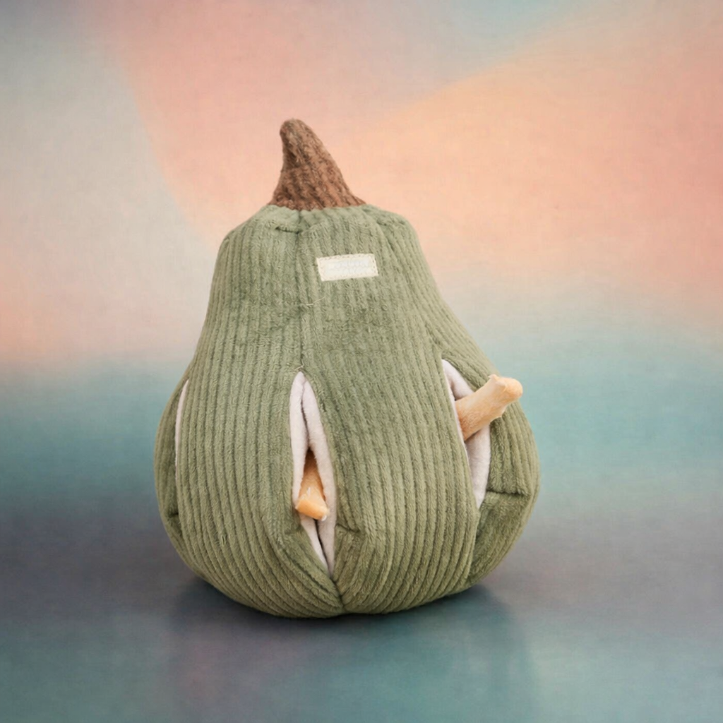 Butternut Snuffle Gourd Dog Toy – Interactive Treat Puzzle for Mental Enrichment - features and details
