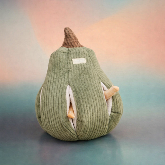 Butternut Snuffle Gourd Dog Toy – Interactive Treat Puzzle for Mental Enrichment - features and details