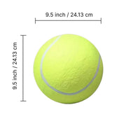 Tennis Ball Design Dog Toy, Pet Interactive Tennis Ball Toy, Pet Training Ball Toy, Pet Interactive Ball Toy for Dogs & Cats, Durable Chew