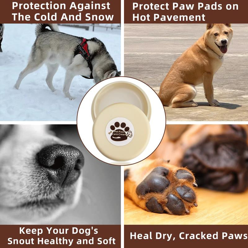 Dog Paw Cleaner, Dogaccessories, No-Rinse Paw Cleaner for Dogs & Cats (5 Oz), Paw Balm for Heal Dry Cracked Paws & Nose, Pet Foot Care, Pet Cleaning Dog Paw Puppy Kittens Grooming