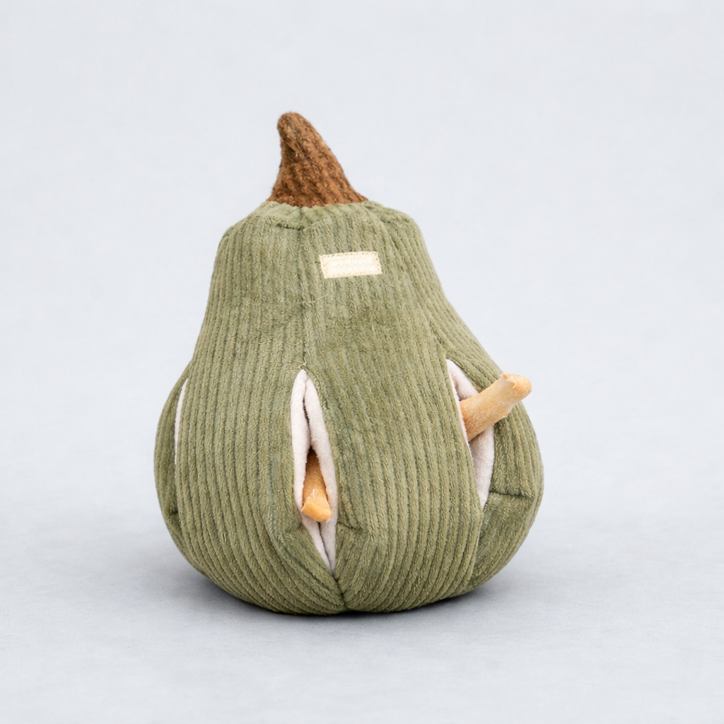 Butternut Snuffle Gourd Dog Toy – Interactive Treat Puzzle for Mental Enrichment - product photo