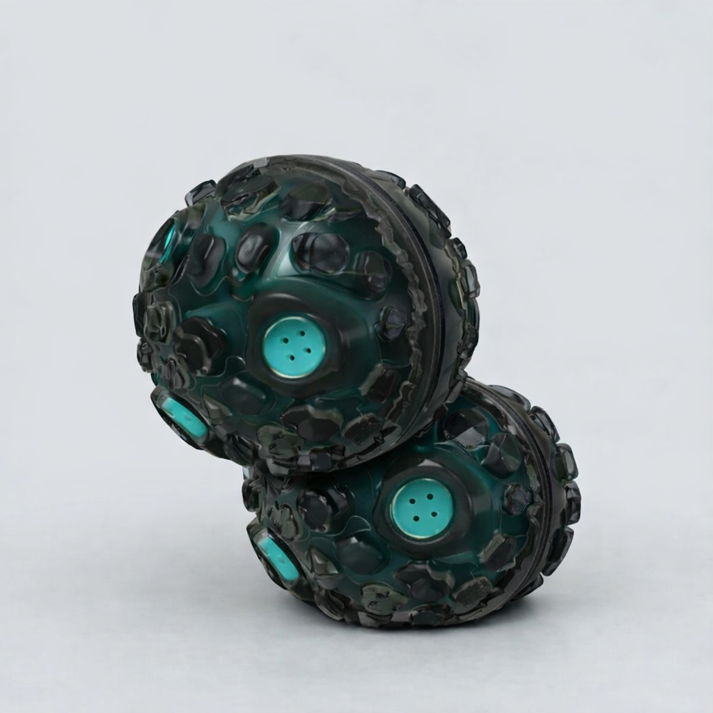 Durable Squeaky Dog Ball for Aggressive Chewers – Interactive Fetch & Chew Toy for All Dog Sizes - product photo
