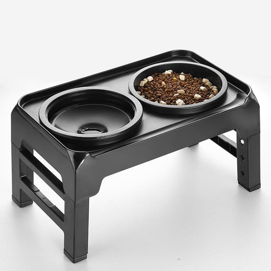 Liftable Pet Feeding Bowl, 2-In-1 Slow Feeding Elevated Dog Bowl, anti Spill Pet Feeder, Pet Feeding Supplies for Cat & Dog, Cat Products, Christmas Gift