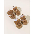 Fleece-Lined Winter Dog Boots with Non-Slip Soles for Warm, Comfortable Walks