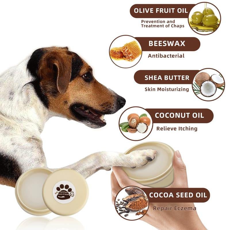 Dog Paw Cleaner, Dogaccessories, No-Rinse Paw Cleaner for Dogs & Cats (5 Oz), Paw Balm for Heal Dry Cracked Paws & Nose, Pet Foot Care, Pet Cleaning Dog Paw Puppy Kittens Grooming