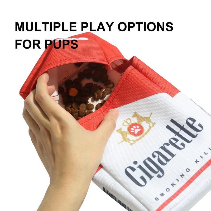 Cigarette Design Dog Toy, 1 Count Interactive Chew Toy with Squeaky Sound, Fun and Novelty Design Dog Toy, Perfect for Puppies, Small and Medium Dogs, Valentine'S Day Gift, Chew Stick