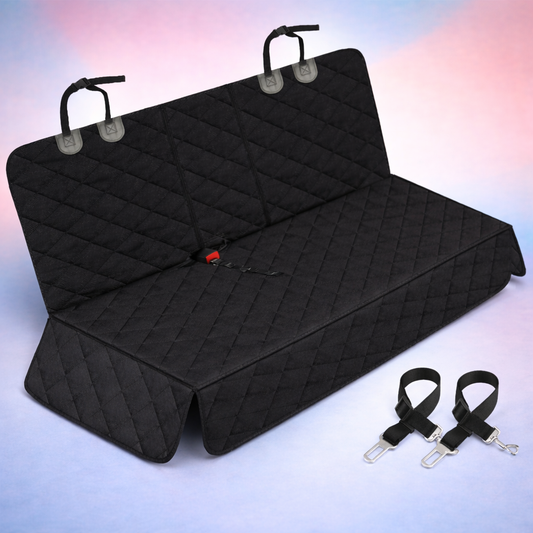 Waterproof Dog Car Seat Cover for Back Seat – Non-Slip Pet Seat Protector for Cars, SUVs & Trucks - features and details