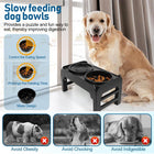 Liftable Pet Feeding Bowl, 2-In-1 Slow Feeding Elevated Dog Bowl, anti Spill Pet Feeder, Pet Feeding Supplies for Cat & Dog, Cat Products, Christmas Gift