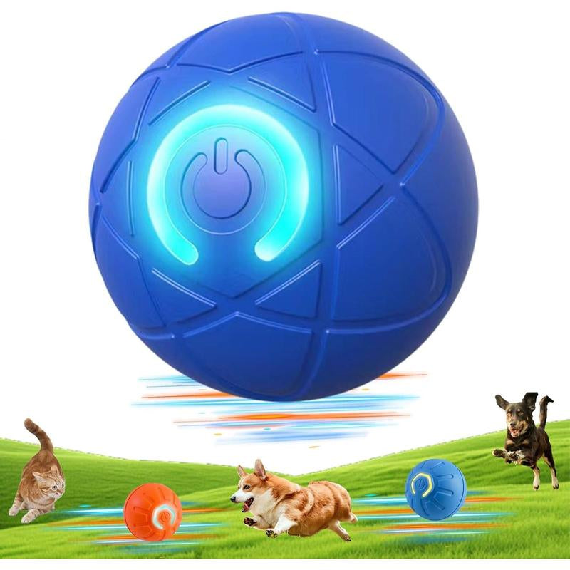 Shaky Ball Toy for Dogs, Vibrating Dog Ball, Shaky Ball Dog Toy, Automatic Moving Dog Toy Ball, Vibrating Ball for Dogs,Automatic Moving Dog Toy Ball for Small Dogs, USB Rechargeable