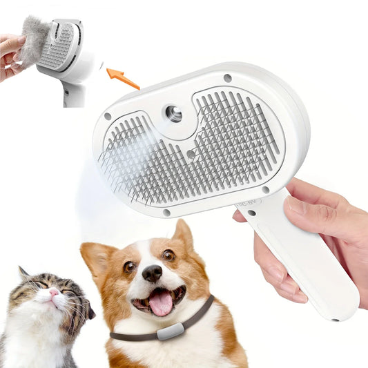 Steam Pet Grooming Brush Pro - product photo