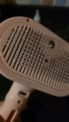 Pet spray hair removal comb